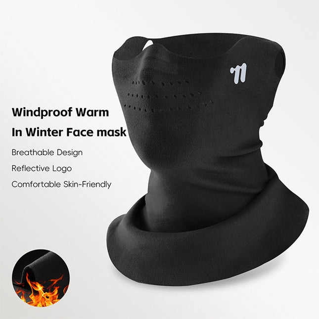 2 WEST BIKING Cagoule Polaire Hiver Coupe-Vent