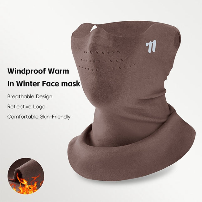 WEST BIKING Cagoule Polaire Hiver Coupe-Vent