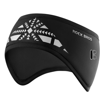 ROCKBROS Bandeau Cyclisme Hiver Trous pour Lunettes