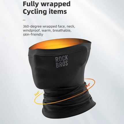 Cagoule Multifonctionnelle Automne/Hiver pour Vélo