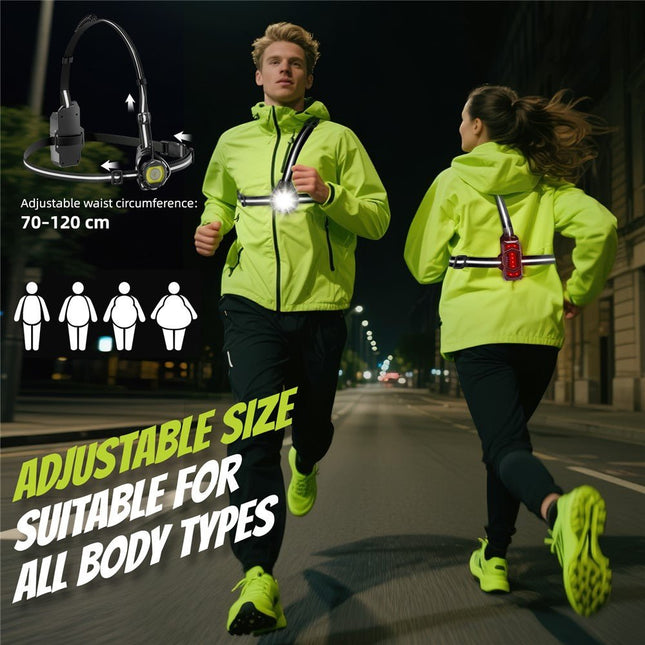 Phare Vélo Intelligent avec Détection de Lumière Noir