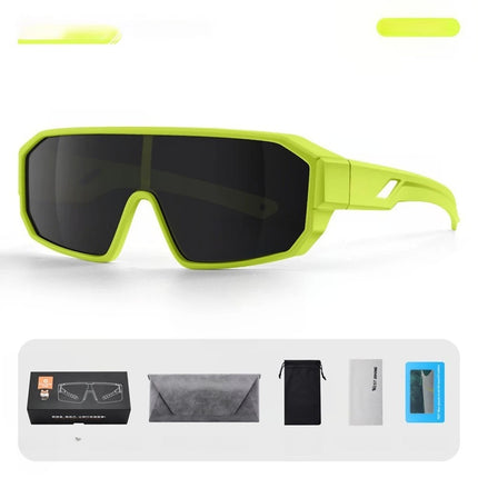 4 Ulleres de ciclisme polaritzades protecció UV WEST BIKING