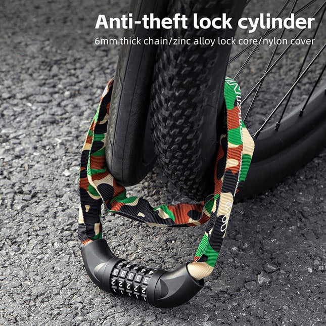 2134Antivol cadena 100 cm para bicicleta, bicicleta eléctrica y patinete eléctrico