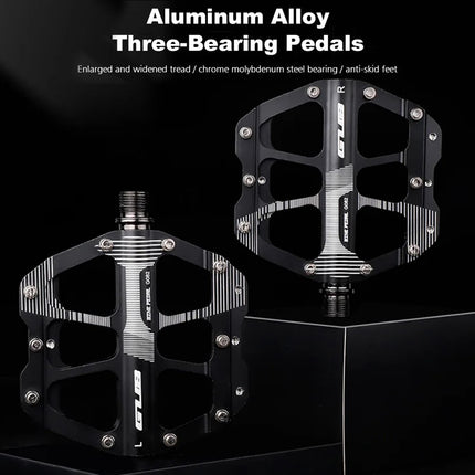 1938 Coppia di pedali bici alluminio 3 cuscinetti per MTB