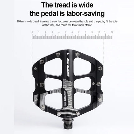 1938 Coppia di pedali bici alluminio 3 cuscinetti per MTB