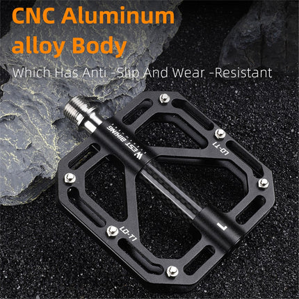 1901 Coppia di pedali bici ultra-leggeri in alluminio