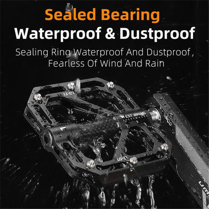 1901 Coppia di pedali bici ultra-leggeri in alluminio