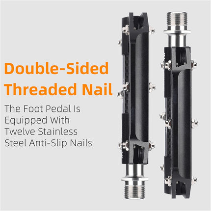 1901 Coppia di pedali bici ultra-leggeri in alluminio