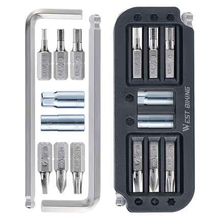 1915 Strumento di riparazione bici 10-in-1 portatile