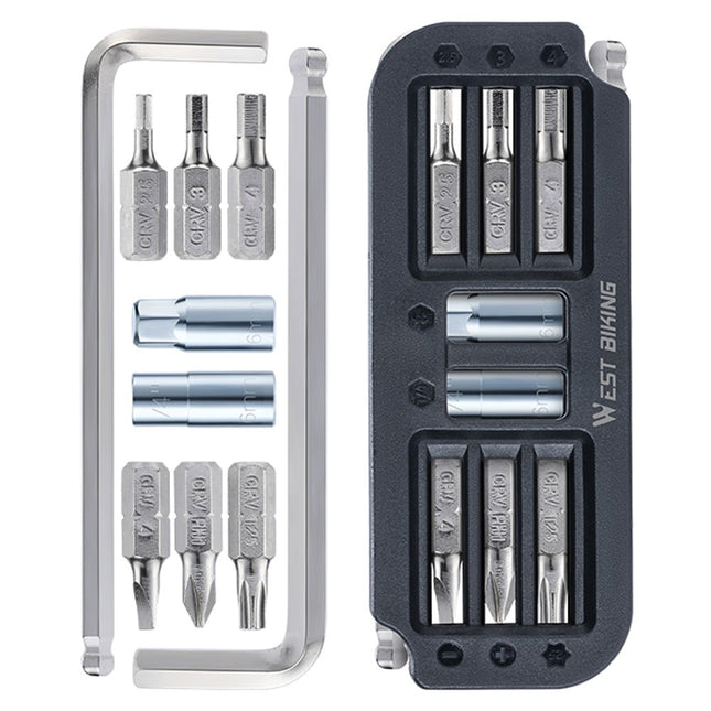 1915 Strumento di riparazione bici 10-in-1 portatile