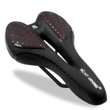 1895Breathable padded soft silicone bike saddle cushion