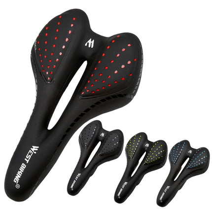 1895Breathable padded soft silicone bike saddle cushion