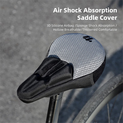 1885 3D silicone bike seat cover cushioning and breathable