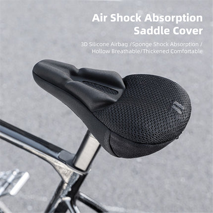 1885 3D silicone bike seat cover cushioning and breathable