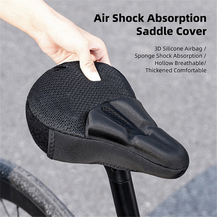 1885 3D silicone bike seat cover cushioning and breathable