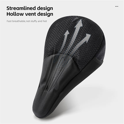 1885 3D silicone bike seat cover cushioning and breathable