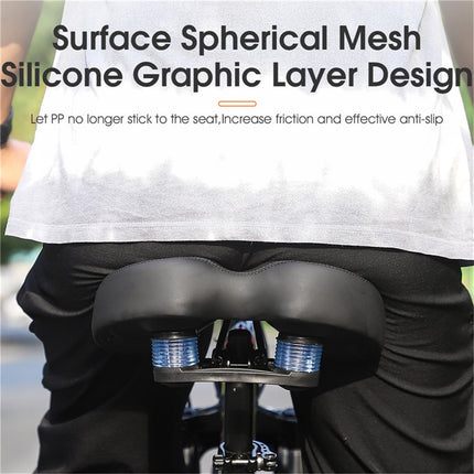 1992Selle de bicicleta impermeable espuma de silicona amortiguadora