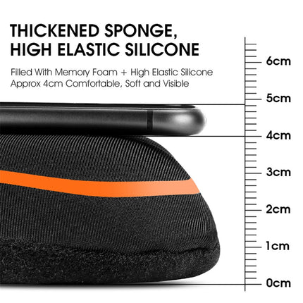 2002Selle de bicicleta gruesa transpirable amortiguadora con funda para lluvia