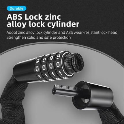 Antivol Cable WEST BIKING 4 Digits 0.9 m