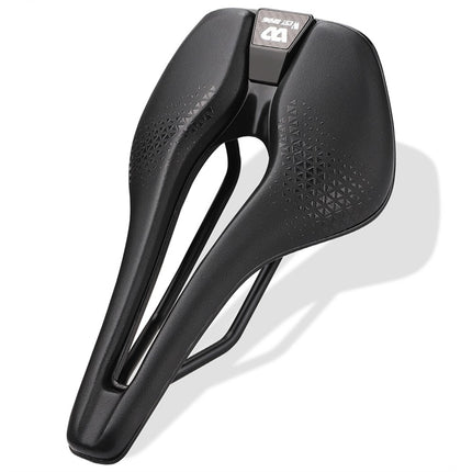 2018Selle de bicicleta corta transpirable PU con hueco central