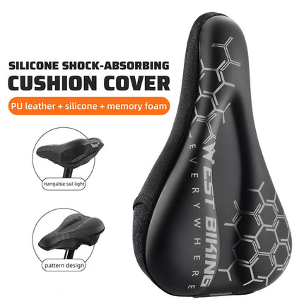 1903 Coprisella bici PU + silicone + schiuma memory spessa