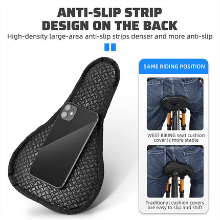 1903 Coprisella bici PU + silicone + schiuma memory spessa