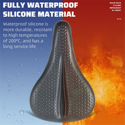 1997Sella bici silicone impermeabile ammortizzante