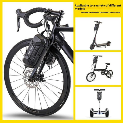 2054Sacoche de guidon trottinette électrique 3L rigide étanche attache rapide