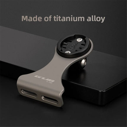 2027Soporte contador bicicleta titanio para manillar