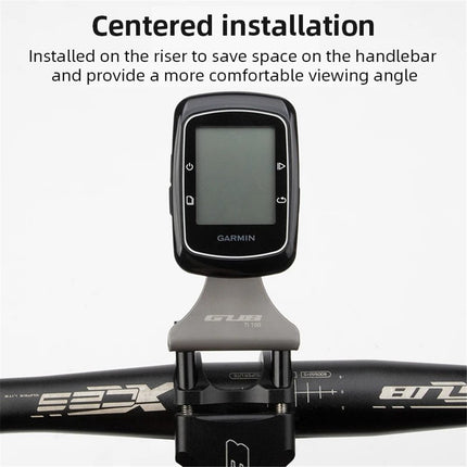 2027Soporte contador bicicleta titanio para manillar