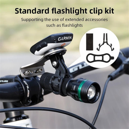 2027Soporte contador bicicleta titanio para manillar