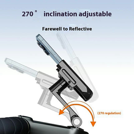 Supporto telefono bici in alluminio fissaggio copri attacco manubrio 1979