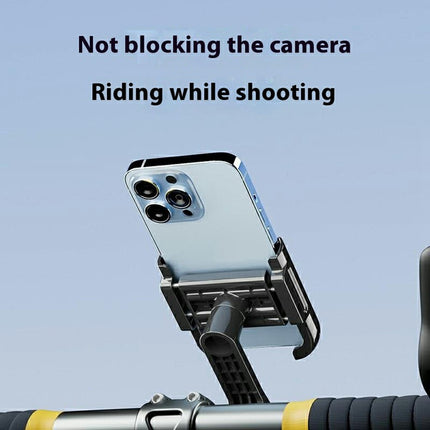 Supporto telefono bici in alluminio fissaggio copri attacco manubrio 1979