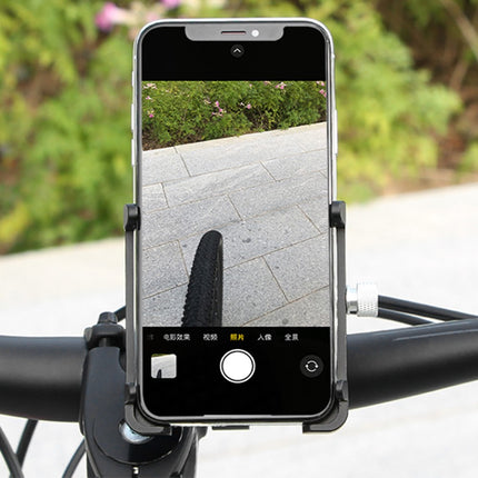 Supporto telefono manubrio bici alluminio angolo regolabile 1993