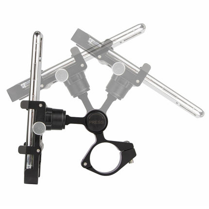 Soporte para teléfono de bicicleta de aluminio 60-100 mm 2028