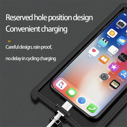 Soporte telefónico impermeable integral con pantalla táctil para bicicleta 2001