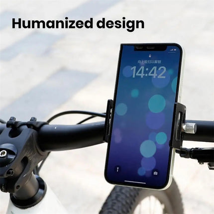 2032 Adjustable Aluminum Bike Phone Holder 55–100 mm