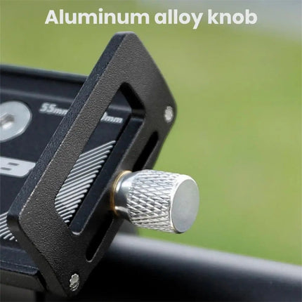 2032 Adjustable Aluminum Bike Phone Holder 55–100 mm