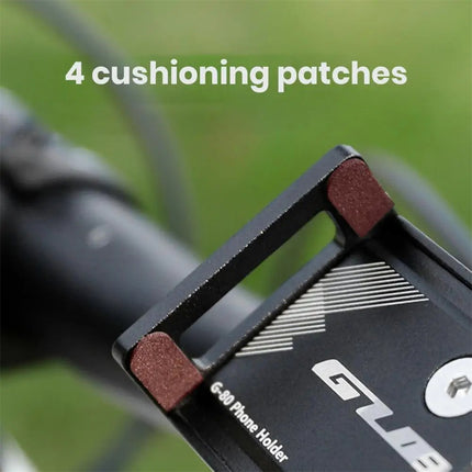 2032 Adjustable Aluminum Bike Phone Holder 55–100 mm