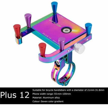 2015 Support phone handlebar aluminum colored