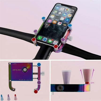 2015 Support phone handlebar aluminum colored