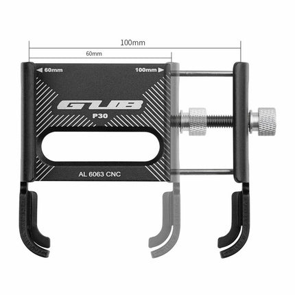 Supporto telefono bici 2024 in alluminio GUB P30 per manubrio