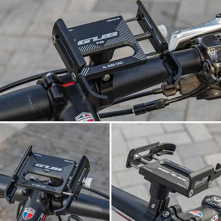 Supporto telefono bici in alluminio GUB P30 per manubrio 1989