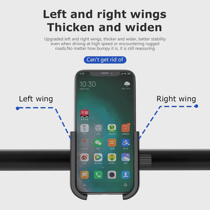 Supporto telefono bici alluminio rotazione 360° GUB P40