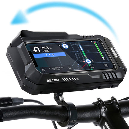 2019 Waterproof IPX6 Bike Phone Support 360° Rotatable Touch Screen