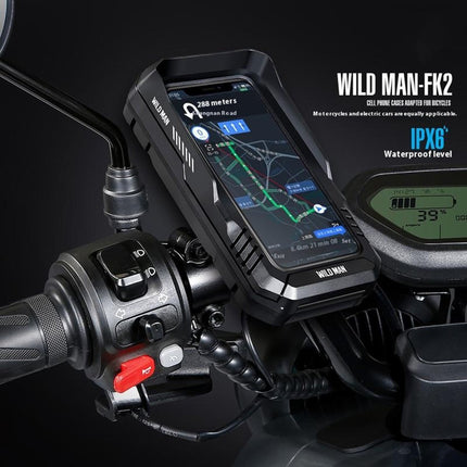 2019 Waterproof IPX6 Bike Phone Support 360° Rotatable Touch Screen