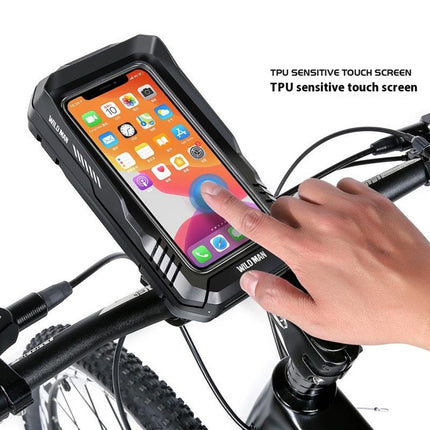 2019 Waterproof IPX6 Bike Phone Support 360° Rotatable Touch Screen