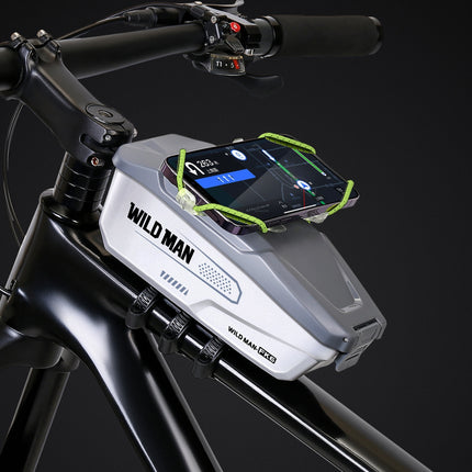 Geantă de cadru pentru bicicletă cu suport pentru telefon WILD MAN