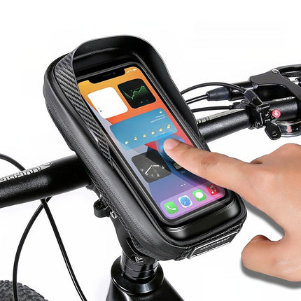Sacoche de guidon avec porte-téléphone tactile WILD MAN