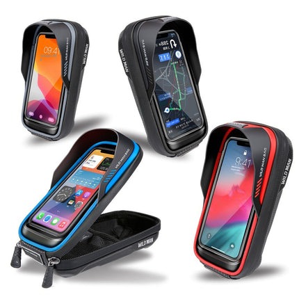Sacoche pour guidon vélo avec porte-téléphone tactile WILD MAN